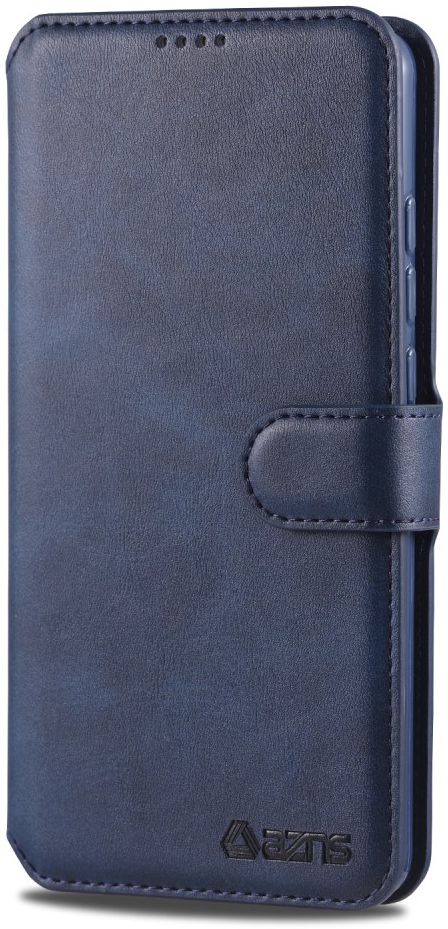 AZNS Samsung Galaxy A20e Portemonnee Stand Hoesje Blauw afbeelding 2