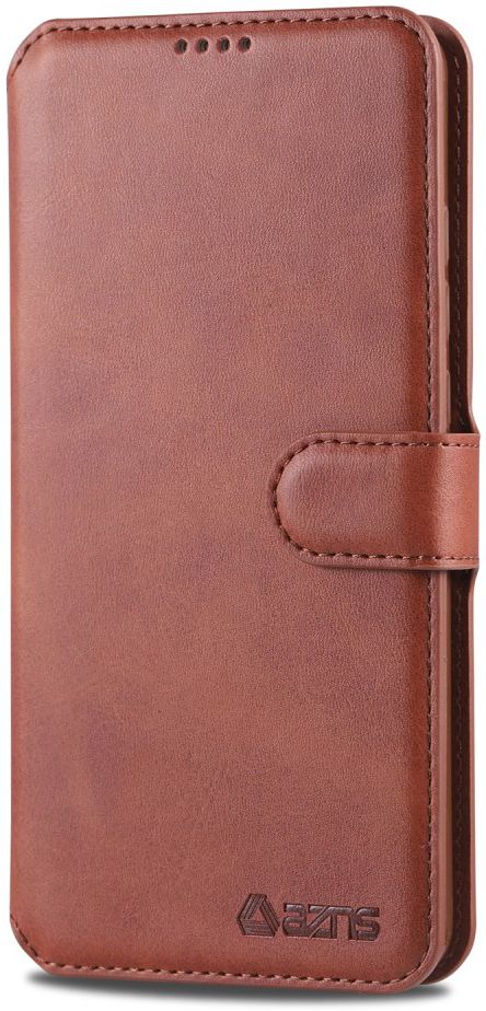 AZNS Samsung Galaxy A20e Portemonnee Stand Hoesje Bruin afbeelding 5