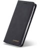 Samsung Galaxy A20e Portemonnee Stand Bookcase Hoesje Kunstleer Zwart