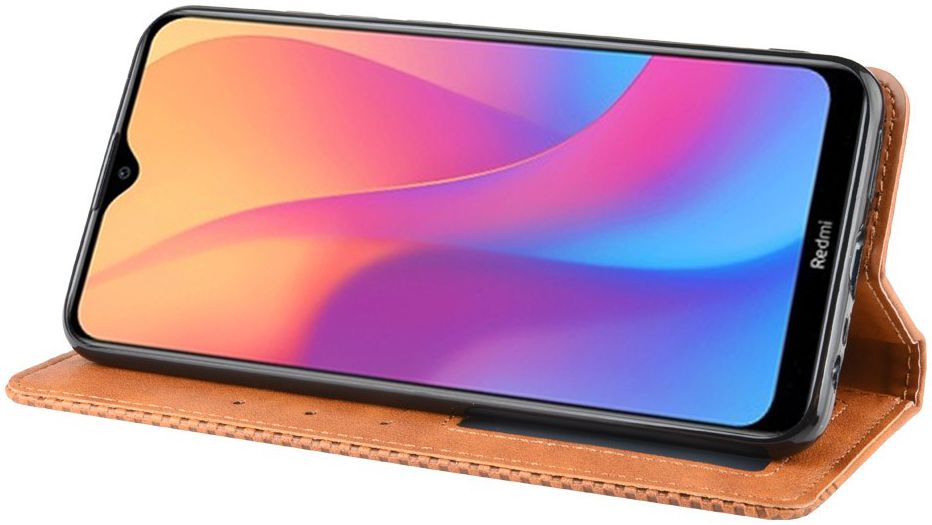 Xiaomi Redmi 8A Retro Portemonnee Hoesje Bruin afbeelding 6
