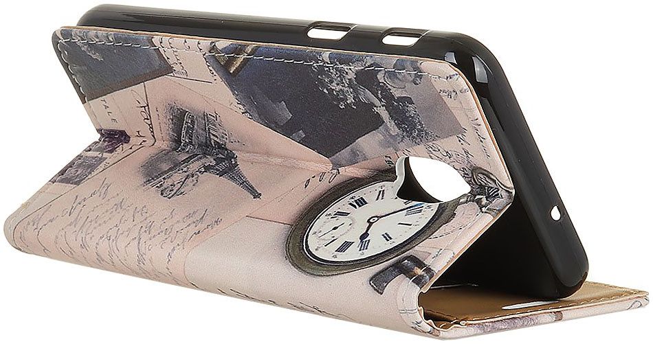 Xiaomi Redmi 8A Portemonnee Hoesje met Eiffeltoren Print afbeelding 3