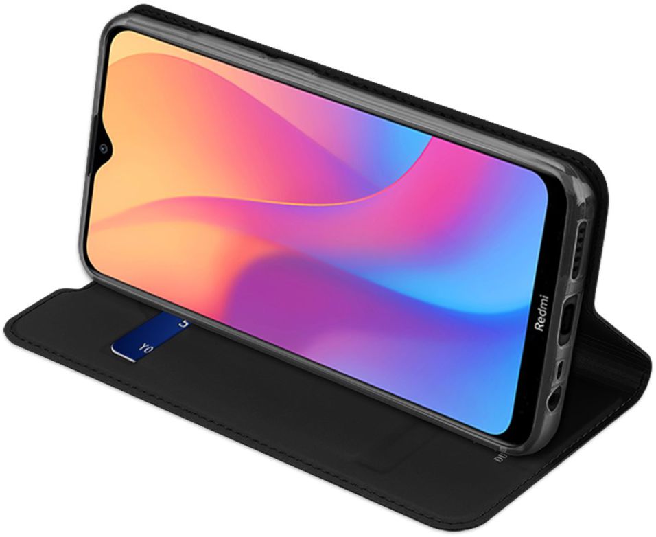 Dux Ducis Premium Book Case Xiaomi Redmi 8A Hoesje Zwart afbeelding 4