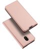 Dux Ducis Premium Book Case Xiaomi Redmi 8A Hoesje Roze Goud