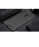 Xiaomi Redmi 8A Geborsteld TPU Hoesje Zwart