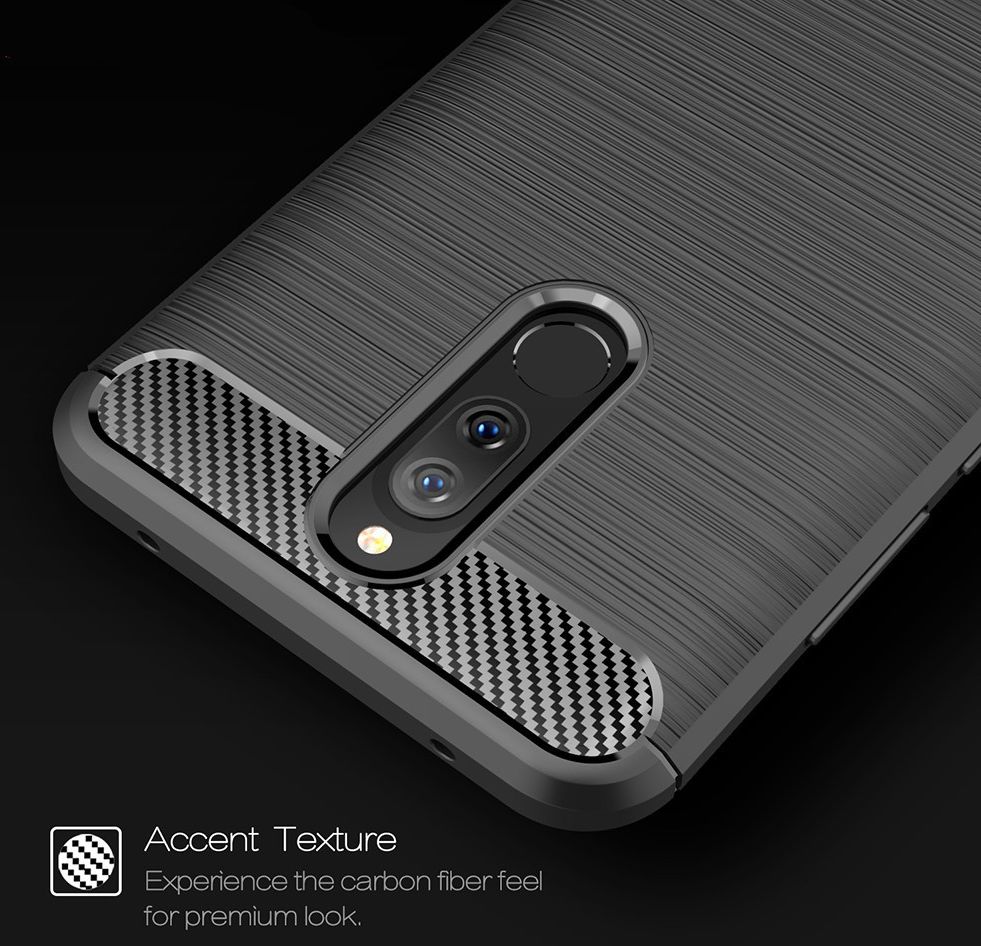 Xiaomi Redmi 8A Geborsteld TPU Hoesje Zwart afbeelding 6