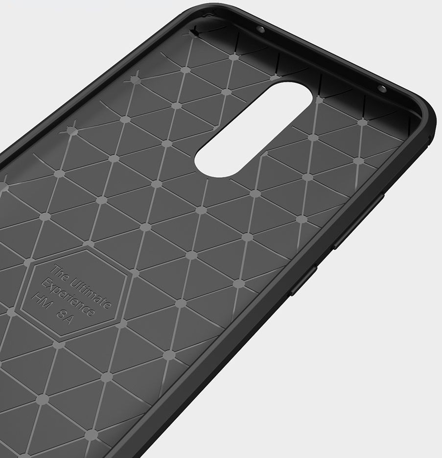 Xiaomi Redmi 8A Geborsteld TPU Hoesje Zwart afbeelding 7