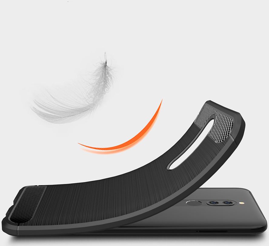 Xiaomi Redmi 8A Geborsteld TPU Hoesje Zwart afbeelding 8