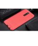 Xiaomi Redmi 8A Geborsteld TPU Hoesje Rood