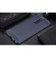 Xiaomi Redmi 8A Geborsteld TPU Hoesje Blauw
