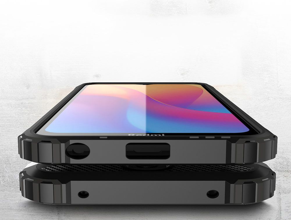 Xiaomi Redmi 8A Hybride Hoesje Zwart afbeelding 8