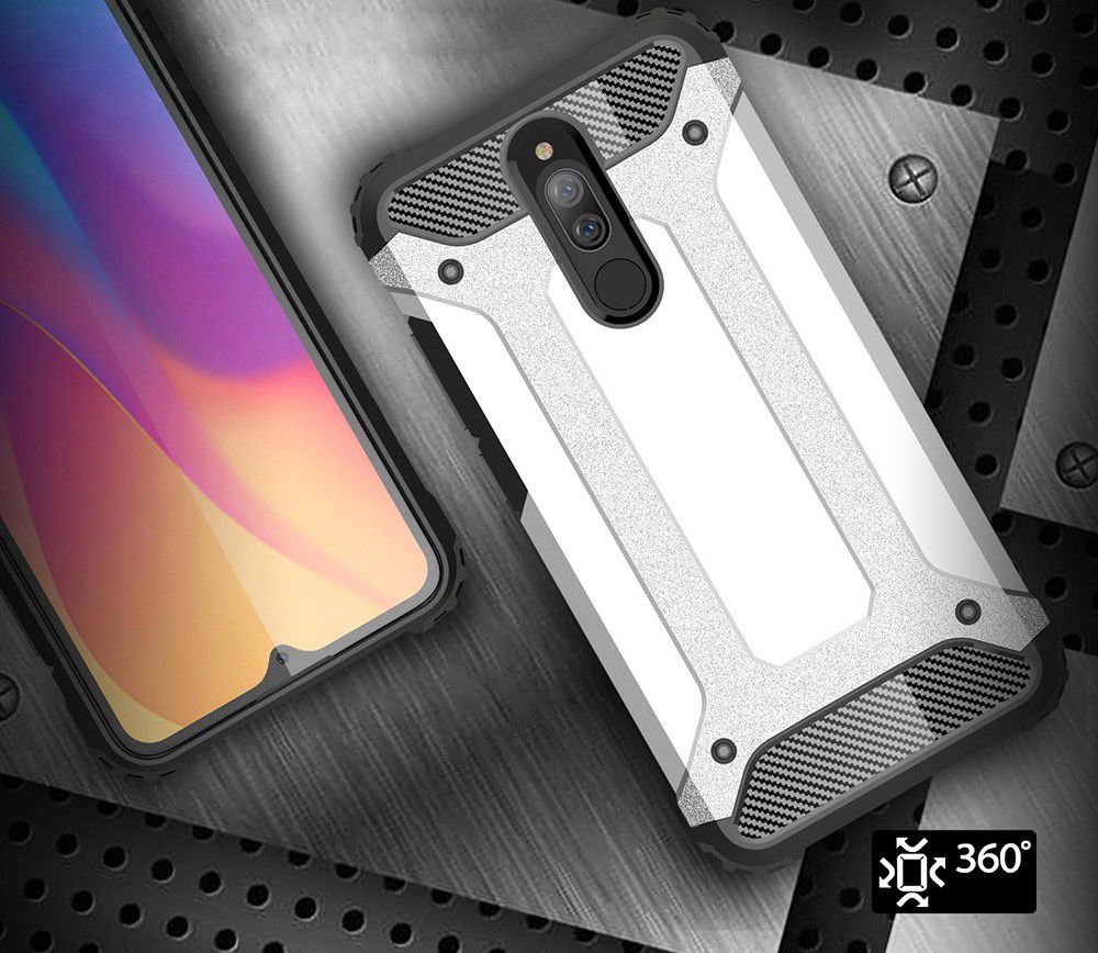 Xiaomi Redmi 8A Hybride Hoesje Zwart afbeelding 9