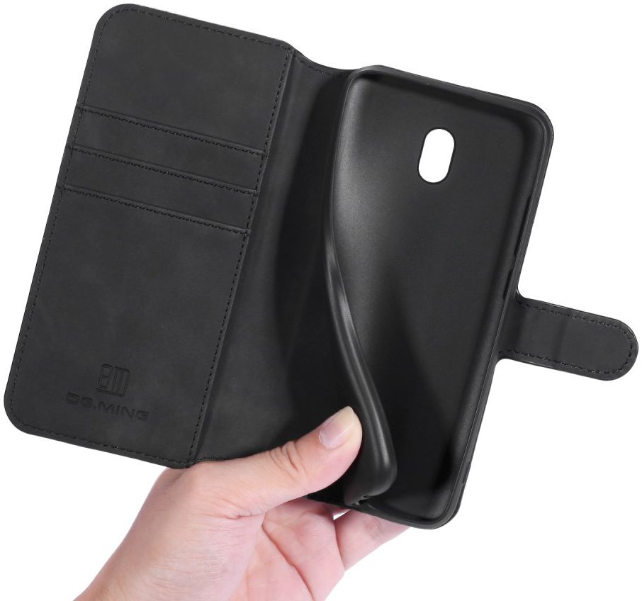 DG Ming Xiaomi Redmi 8A Retro Portemonnee Hoesje Zwart afbeelding 4