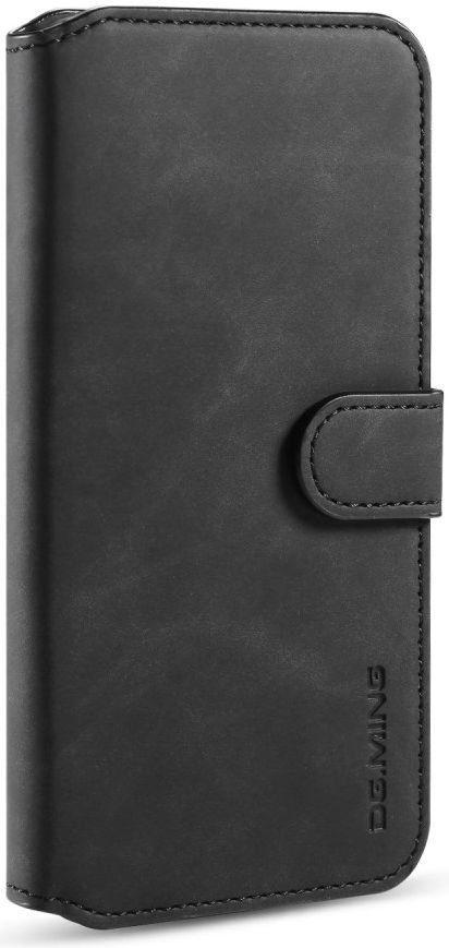 DG Ming Xiaomi Redmi 8A Retro Portemonnee Hoesje Zwart afbeelding 6