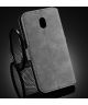 DG Ming Xiaomi Redmi 8A Retro Portemonnee Hoesje Grijs