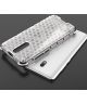 Xiaomi Redmi 8A Hybride Honinggraat Hoesje Transparant