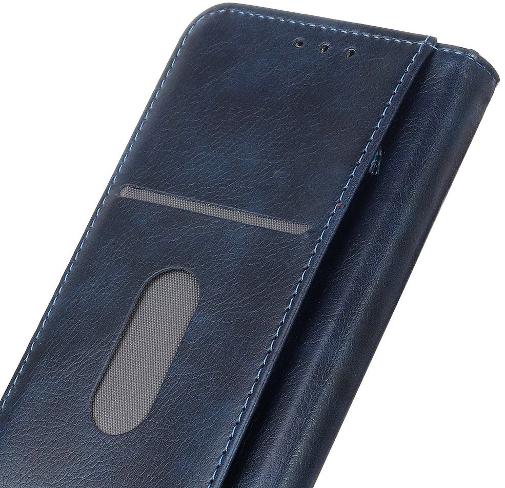 Xiaomi Redmi Note 8T Splitleren Portemonnee Hoesje Donkerblauw afbeelding 6