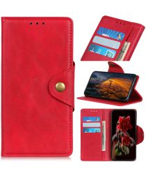 Xiaomi Redmi Note 8T Bookcase Hoesje Rood