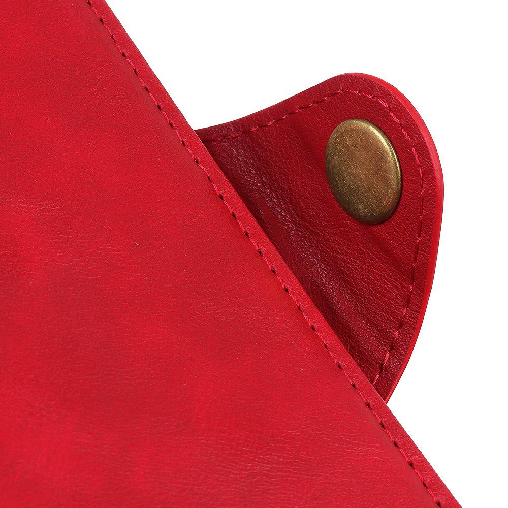 Xiaomi Redmi Note 8T Bookcase Hoesje Rood afbeelding 10