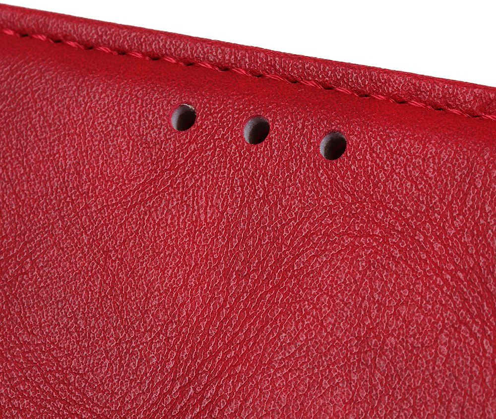 Xiaomi Redmi Note 8T Bookcase Hoesje Rood afbeelding 11