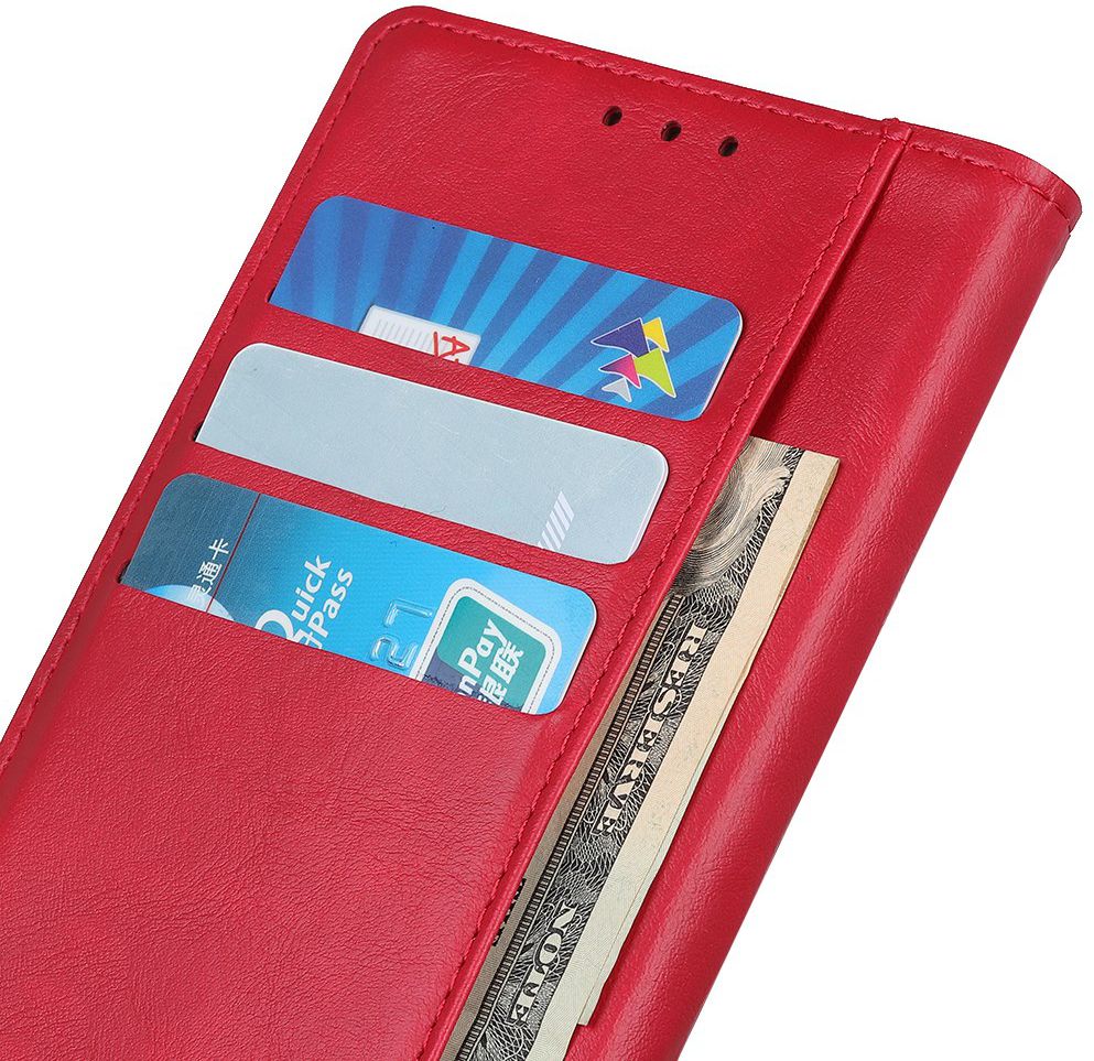 Xiaomi Redmi Note 8T Bookcase Hoesje Rood afbeelding 12