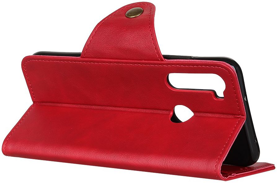 Xiaomi Redmi Note 8T Bookcase Hoesje Rood afbeelding 3