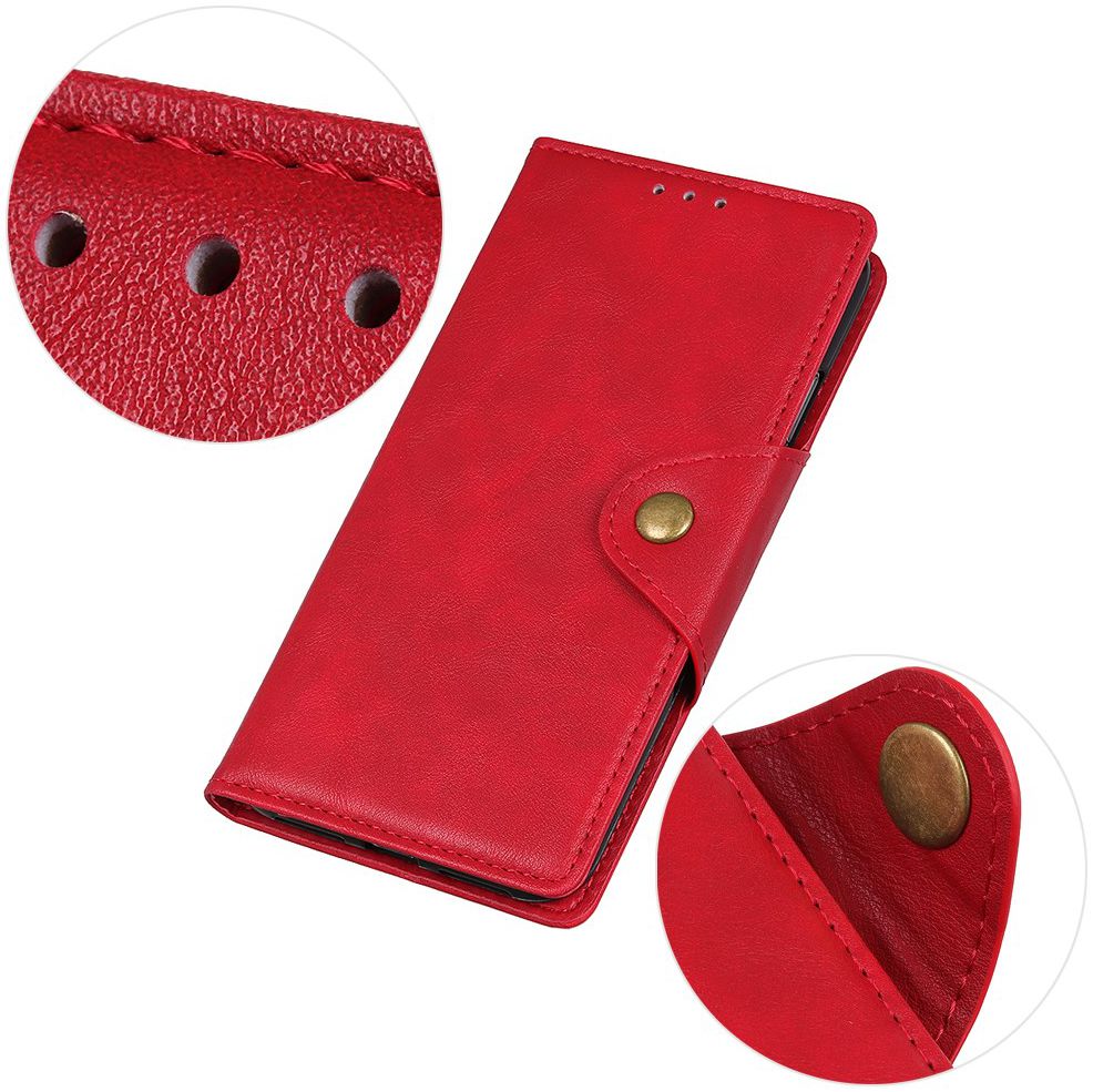Xiaomi Redmi Note 8T Bookcase Hoesje Rood afbeelding 8