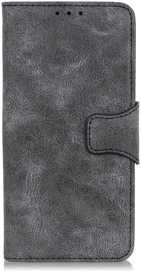 Xiaomi Redmi Note 8T Bookcase Vintage Hoesje Grijs afbeelding 2