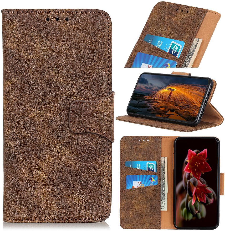 Xiaomi Redmi Note 8T Vintage Bookcase Bruin afbeelding 4