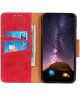 Xiaomi Redmi Note 8T Crazy Horse Portemonnee Hoesje Rood