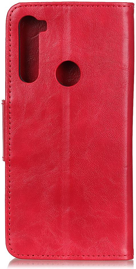 Xiaomi Redmi Note 8T Crazy Horse Portemonnee Hoesje Rood afbeelding 5