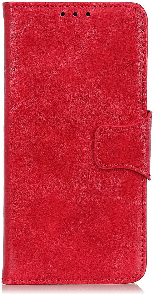 Xiaomi Redmi Note 8T Crazy Horse Portemonnee Hoesje Rood afbeelding 1