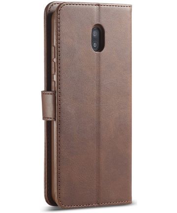 Xiaomi Redmi 8A Portemonnee Stand Bookcase Hoesje Bruin Hoesjes