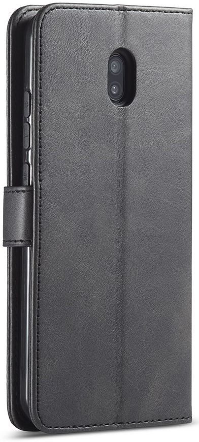 Xiaomi Redmi 8A Portemonnee Stand Bookcase Hoesje Zwart afbeelding 1