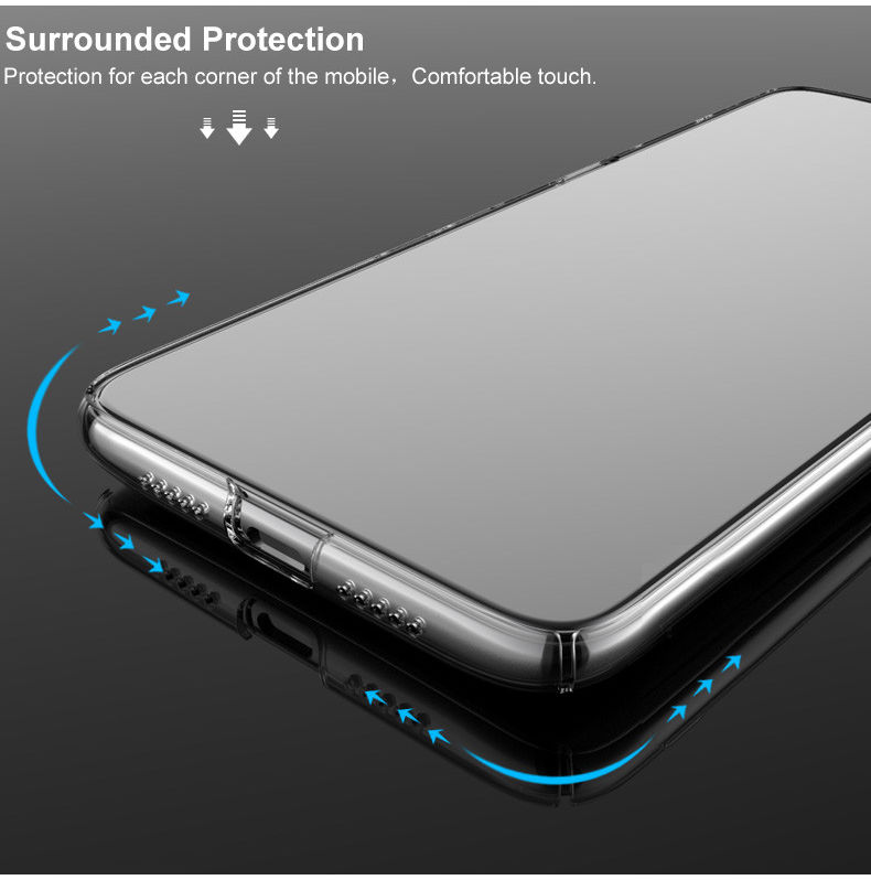 IMAK Crystal II Pro Series OnePlus 7T Hoesje met Screenprotector afbeelding 8