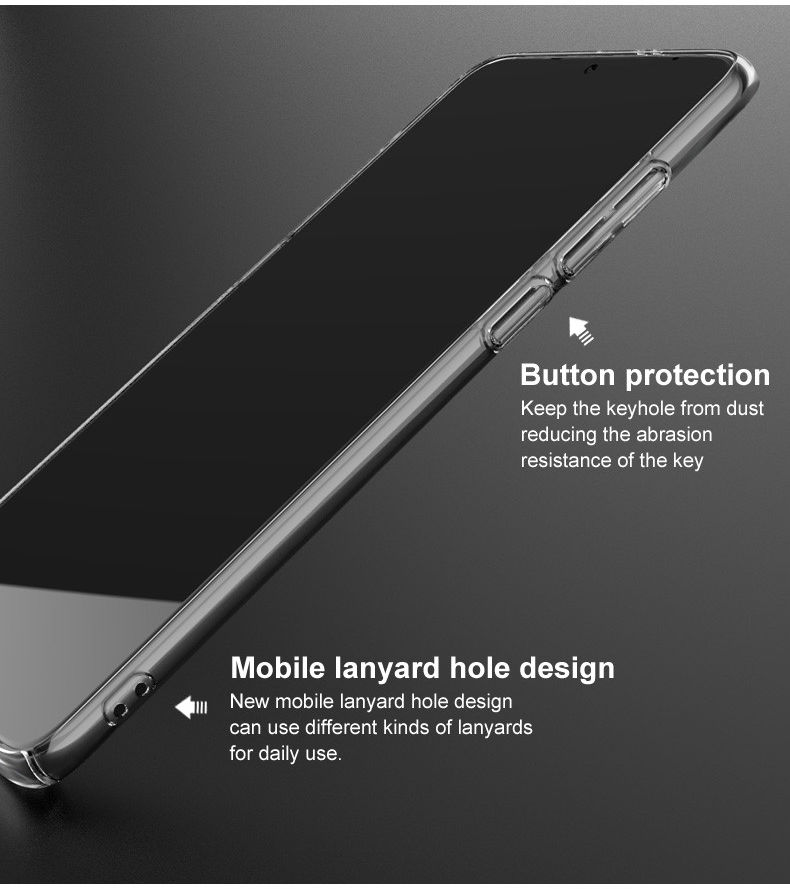IMAK Crystal II Pro Series OnePlus 7T Hoesje met Screenprotector afbeelding 9