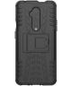 OnePlus 7T Pro Robuust Hybride Hoesje Zwart