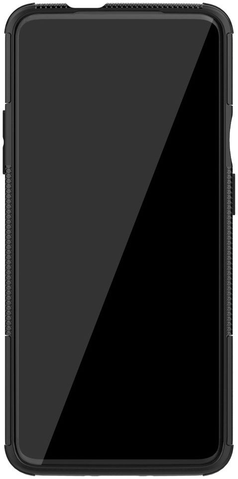OnePlus 7T Pro Robuust Hybride Hoesje Zwart afbeelding 8