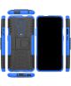 OnePlus 7T Pro Robuust Hybride Hoesje Blauw
