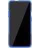 OnePlus 7T Pro Robuust Hybride Hoesje Blauw