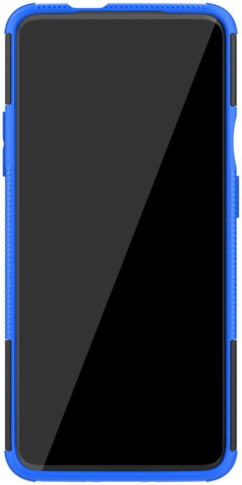 OnePlus 7T Pro Robuust Hybride Hoesje Blauw afbeelding 6