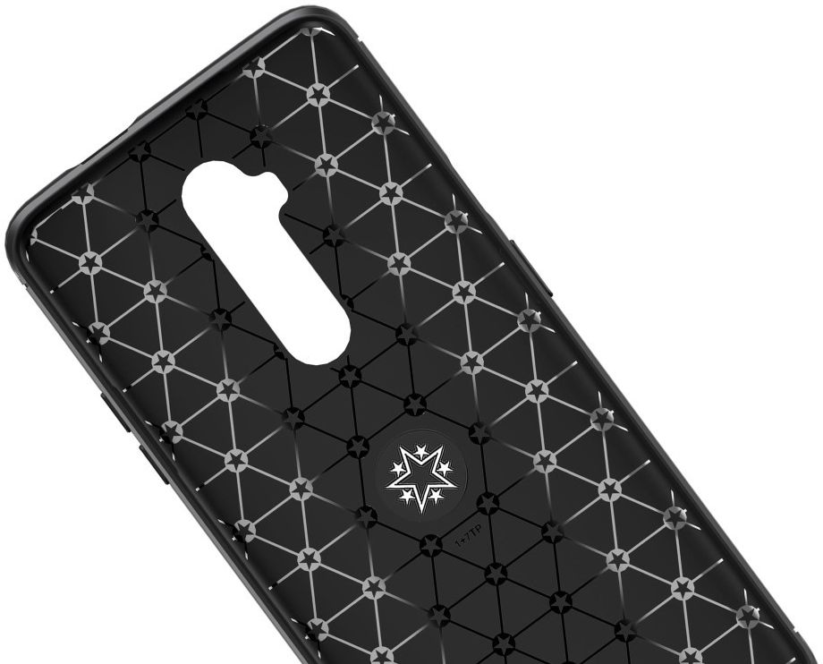 OnePlus 7T Pro Hoesje met Ring Kickstand Zwart afbeelding 10