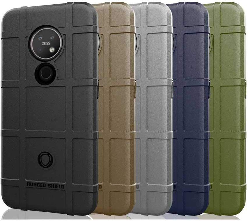 Nokia 7.2 Anti-Shock Hybride Hoesje Blauw afbeelding 3