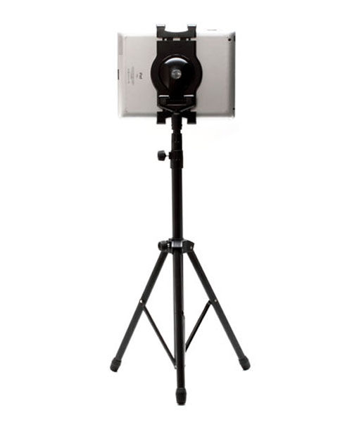 Universele Tablet Houder Muziekstandaard / lessenaar Tripod Zwart afbeelding 2