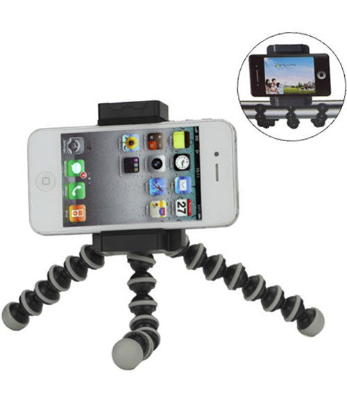 Universele Flexibele Tripod Stand Houder voor Smartphones afbeelding 2