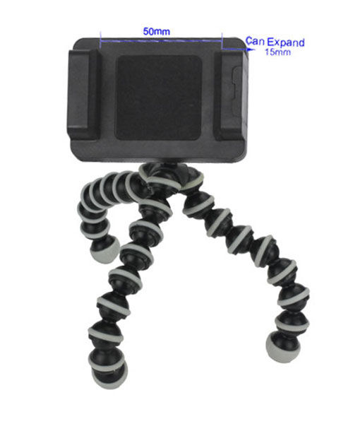 Universele Flexibele Tripod Stand Houder voor Smartphones afbeelding 3