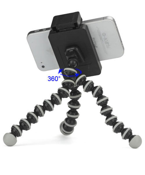 Universele Flexibele Tripod Stand Houder voor Smartphones afbeelding 4