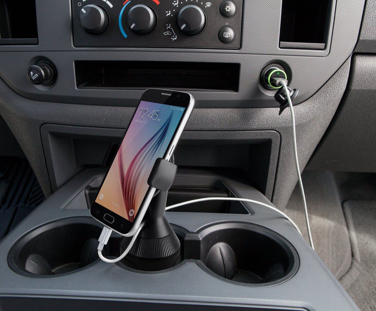 Belkin Car Cup Universele Telefoonhouder voor Auto Bekerhouder Zwart afbeelding 5