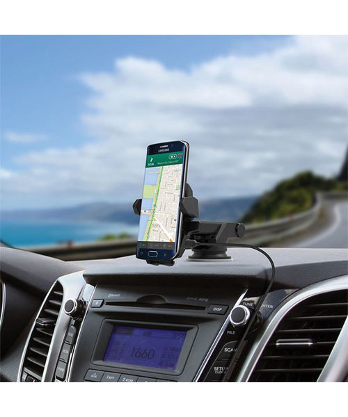 iOttie Easy One Touch Wireless Qi Standard Charging Car Mount afbeelding 2