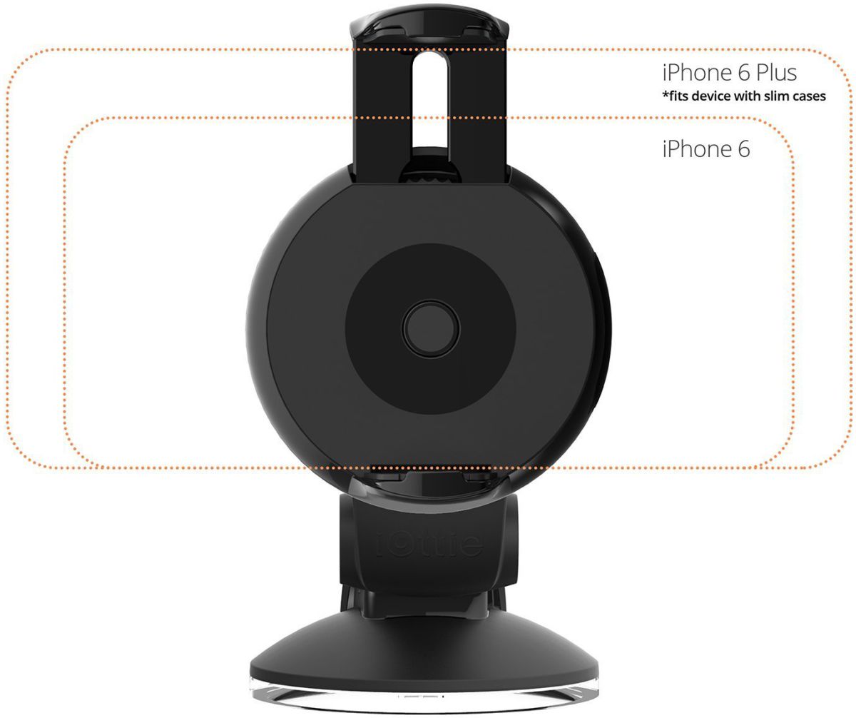 iOttie Easy Flex 3 Dashboard Auto Telefoonhouder Met Zuignap Zwart afbeelding 5
