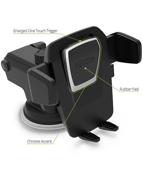 iOttie Easy One Touch 3 Auto Dashboard Houder met Zuignap Zwart afbeelding 10